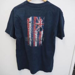 (アメリカ古着) アルスタイル ALSTYLE ハワイ州旗バックプリント Tシャツ M