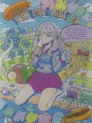 【中古】アクリルスタンド・アクリルパネル [単品] 冬坂五百里 ヴァニラウェア描き下ろしポップアート風アクリルパネル 「PS4ソフト 十三機兵防衛圏 ファミ通DXパック」 同梱特典