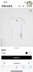 【今日特価】Prada エナメル三角 ショート T-1