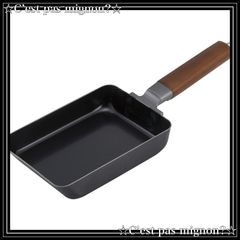 【特価セール】下村企販 玉子焼き フライパン 幅35×奥行12.5×高さ6.5cm 日本製 IH対応 両面エンボス加工 43503