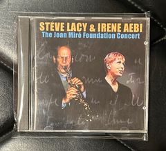【スペイン盤CD】Steve Lacy - Irene Aebi 「The Joan Miro Foundation Concert」 スティーヴ・レイシー