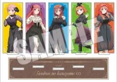 【中古】アクリルスタンド・アクリルパネル Gothic rock アクリルスタンドプレート ＜FIVE Memories＞ 「きゃらっとくじ発売5周年記念 TVスペシャルアニメ 五等分の花嫁∽ ～FIVE Memories～」