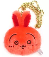 ちいかわ いつもと違うよ お顔マスコット 赤いうさぎ 未開封タグ付き 