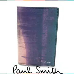 【国内正規品・未使用】ポールスミス Paul Smith  カードケース プレクトラムプリント レザー イタリア製  若干訳あり ps4106