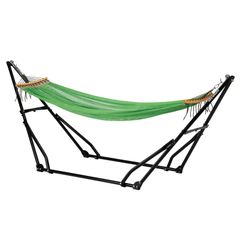 新着商品 キャプテンスタッグ(CAPTAIN STAG) アウトドア ハンモック スチールポール 3WAY ハンモックセット チェアモック ハンガーラック 収納袋付き グリーン・ブルー UD-2019