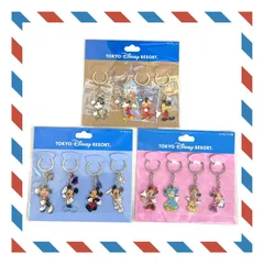 ディズニー キーチェーン【3点セット】ミッキー＆ミニー 東京ディズニーリゾート TDR