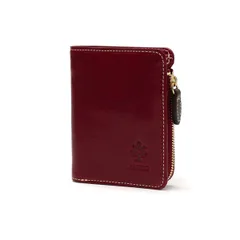 アルベロ 財布 ALBERO 二つ折り 二つ折り財布 PIERROT ピエロ 小銭入れ 縦型 薄い 本革 革 レザー レディース 6434 ラズベリー(64)のサムネイル