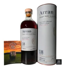 アラン18年46％　700ml 新品未開封箱付き　2本セット　大変お得です。 ウイスキー アランモルト 18年［Arran Single Malt 18 yo］46