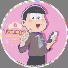 【中古】コースター(キャラクター) トド松(等身) オリジナルコースター 「セガコラボカフェ おそ松さん」 ドリンクメニュー注文特典