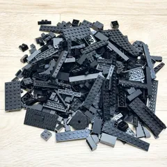 LEGO レゴ ブラック系 中古 パーツ プレート スロープ アーチ ブロック 大量 ばら売り 部品取り LY-240229-04