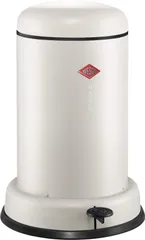 WESCO (ウェスコ) ペダル式ゴミ箱 ホワイト サイズ:?17×H26cm