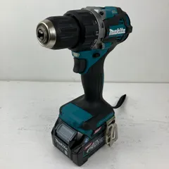 ЗЗMAKITA マキタ 40v 充電式ドライバドリル バッテリーx1付 DF002G ブルーのサムネイル