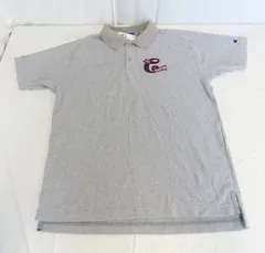Champion チャンピオンゴルフ 遮熱効果 ワッフル ポロシャツ メンズMサイズ グレー☆0804-760/プラス・YS