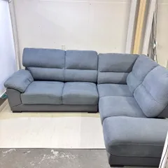 新品未使用　岡山　引き取り限定　グレー コーナーソファ ファブリック 10/12限定 ポイント10倍】ソファー コーナーソファ l字 大型