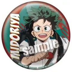 【中古】バッジ・ピンズ 緑谷出久 「僕のヒーローアカデミア カラパレ 野外訓練 缶バッジ」