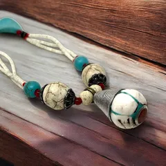 ネックレスターコイズ コーラル 白 エスニック ペンダントインディアンジュエリー アクセサリー ビンテージ 50s ~ 60s 70s 80s 90S ナバホ族 サントドミンゴ族 天然石 メンズ レディス 一点物 アンティーク  2980 p20/