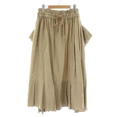 ヴィヴィアンウエストウッドレッドレーベル Vivienne Westwood RED LABEL 近年モデル フレアスカート ロング マキシ 00 XS ベージュ /NW8のサムネイル