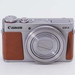 Canon キヤノン コンパクトデジタルカメラ PowerShot G9 X シルバー 光学3.0倍ズーム 1.0型センサー PSG9X(SL)
