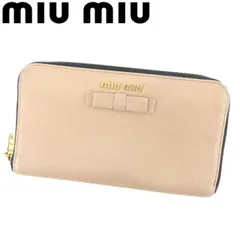 最大30％OFF☆クリスマスSALE】ミュウミュウ MIUMIU 長財布 リボン