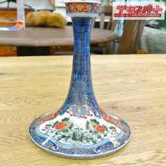 源右衛門　是米木窯　古伊万里風花鳥分燭台　湘南台店のサムネイル