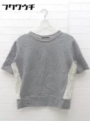 ◇ BARNYARDSTORM バンヤードストーム 切り替え 半袖 スウェット トレーナー サイズ1 グレー ホワイト レディース 【中古】 【1002800480913】のサムネイル