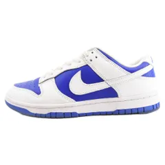 NIKE (ナイキ) DUNK LOW RETRO RECER BLUE DD1391-401 ダンク レトロ レーサーブルー ローカットスニーカー ブルー/ホワイト US8.5/26.5cm