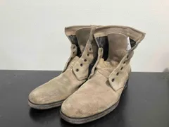 ブッテロ ブーツ レザー D1101 レースアップ ベージュ 42 Y1118 2025年