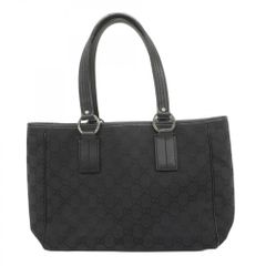 グッチ(Gucci) グッチ トートバッグ GGキャンバス 113019 キャンバス ブラック レディース