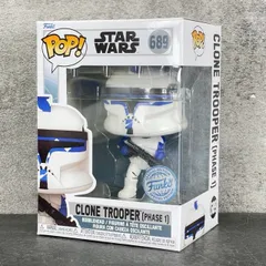未使用 Funko Pop! ファンコ ポップ フィギュア STAR WARS CLONE TROOPER PHASE 1 689 スターウォーズ クローン・トルーパー  / 900390在のサムネイル