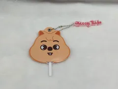 StrayKids 2024 dominATE JAPAN HAN ミニうちわキーホルダー 赤文字