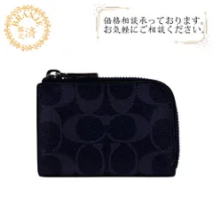 【５％OFF フォロワークーポン！！】COACH コーチ 77929 コインケース シグネチャー コインケース 財布 ウォレット ブランド 小銭入れ ポケット カード グレー ユニセックス おすすめ 人気