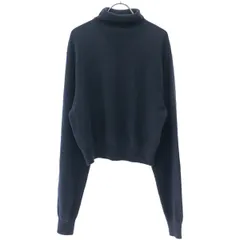 INSCRIRE アンスクリア 23AW Gusset Turtle Neck カシミヤタートルネックニットセーター I23AW-IBC035 ネイビー Mのサムネイル