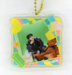 【中古】キーホルダー チャンビン ランダムフォトキーホルダー(角型) 「Stray Kids Fan Connecting 2024 “SKZ TOY WORLD”」