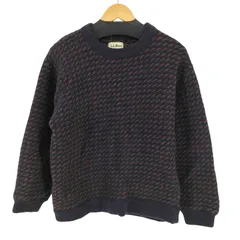 エルエルビーン L.L.Bean ノルウェー製 バーズアイニット メンズ import：M のサムネイル