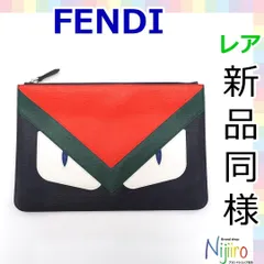 安さ販売 - レア 美品 FENDI モンスター パイソン クラッチバッグ