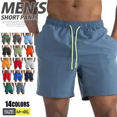 ショートパンツ ビーチパンツ メンズ ハーフパンツ 短パン 水陸両用 速乾 水着 パンツ 海パンツ 温泉 海 運動 大きいサイズ スポーツ 海ビーチ