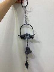 ベル　ガーデンベル　風鈴　小鳥　とり　銅製