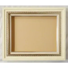 額縁　油彩 油絵用額縁の枠と泥足とケース（仮縁仕上げ）　テイラ　(9190)　サイズF8号　S5号　S6号