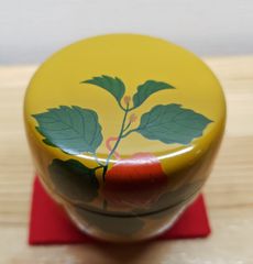 高取耳付水指 鬼丸雪山造 塗蓋海田宗恵作 共箱 : 茶道具商 越中