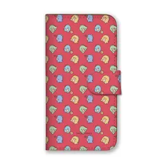 iPhone 17 ケース 手帳型 アイフォン17 スマホケース 携帯ケース 怪獣 かいじゅうくん 恐竜 イラスト キャラクター かわいい おしゃれ カラー09
