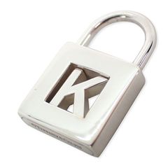 ティファニー 925 イニシャル/Ｋ カデナ ペンダントトップ//j18-4のサムネイル