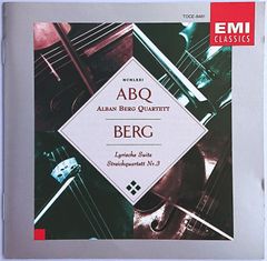 【中古】Alban Berg Quartett アルバンベルク四重奏団　／　BERG : STRING QUARTET & LYRIC SUITE 〔CD〕