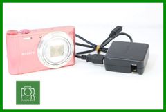 【動作保証・点検済】良品■SONY Cyber-shot DSC-WX350 ﾋﾟﾝｸ■バッテリー・チャージャーケーブル・2GB SDカード付き■EE364