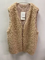 Classical Elf ボリュームプードルフェイクファーベスト L