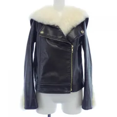 シャネル CHANEL レザーライダースジャケットのサムネイル