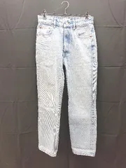 ◇ ZARA　ザラ ロールアップ　ダメージ加工 ハイライズ　ボタンフライ　スリム　デニム　パンツ サイズ34 ブルー系 女 E  【1301260039250】