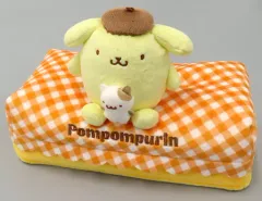 【中古】雑貨 2.ポムポムプリン ティシュボックスカバー 「サンリオ当りくじ ポムポムプリン当りくじ」