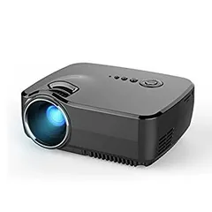 【中古】最新のミニアンドロイド4.4 WifiシンプルなHDビーマーポータブルミニledプロジェクター1600lumensホームシアターProyector Projetorサポート1080