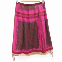 サカイ sacai スカート ロング 総柄 チェーン [x865622]