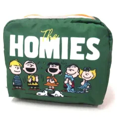 【新品 未使用】LeSportsac レスポートサック SQUARE COSMETIC PEANUTS ピーナッツ ソーシャル クラブ コスメティック スヌーピー コラボ スクエア型 ポーチ 6701 HC59
